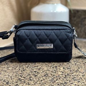 Small black Vera Bradley crossbody!!